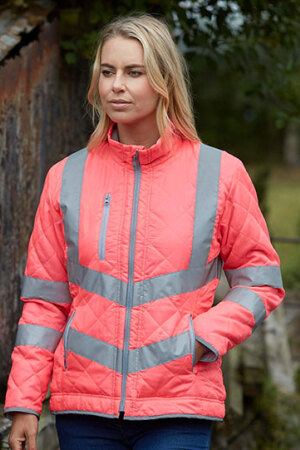 Hi Vis Kensington Jacket (with Fleece Lining)