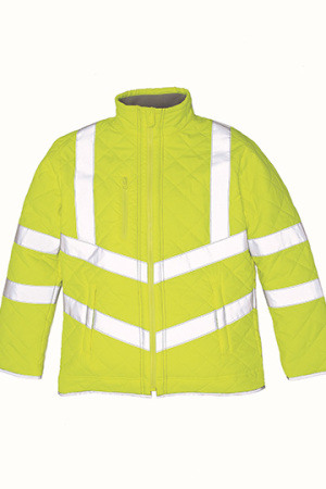 Hi Vis Kensington Jacket (with Fleece Lining)