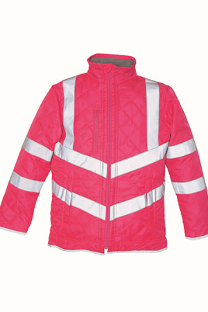 Hi Vis Kensington Jacket (with Fleece Lining)