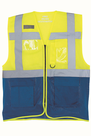 Hi Vis Top Cool Open Mesh Executive Waistcoat